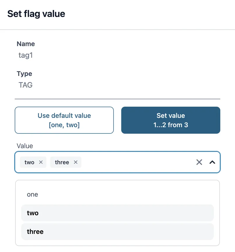 Easy Flag Value Setting